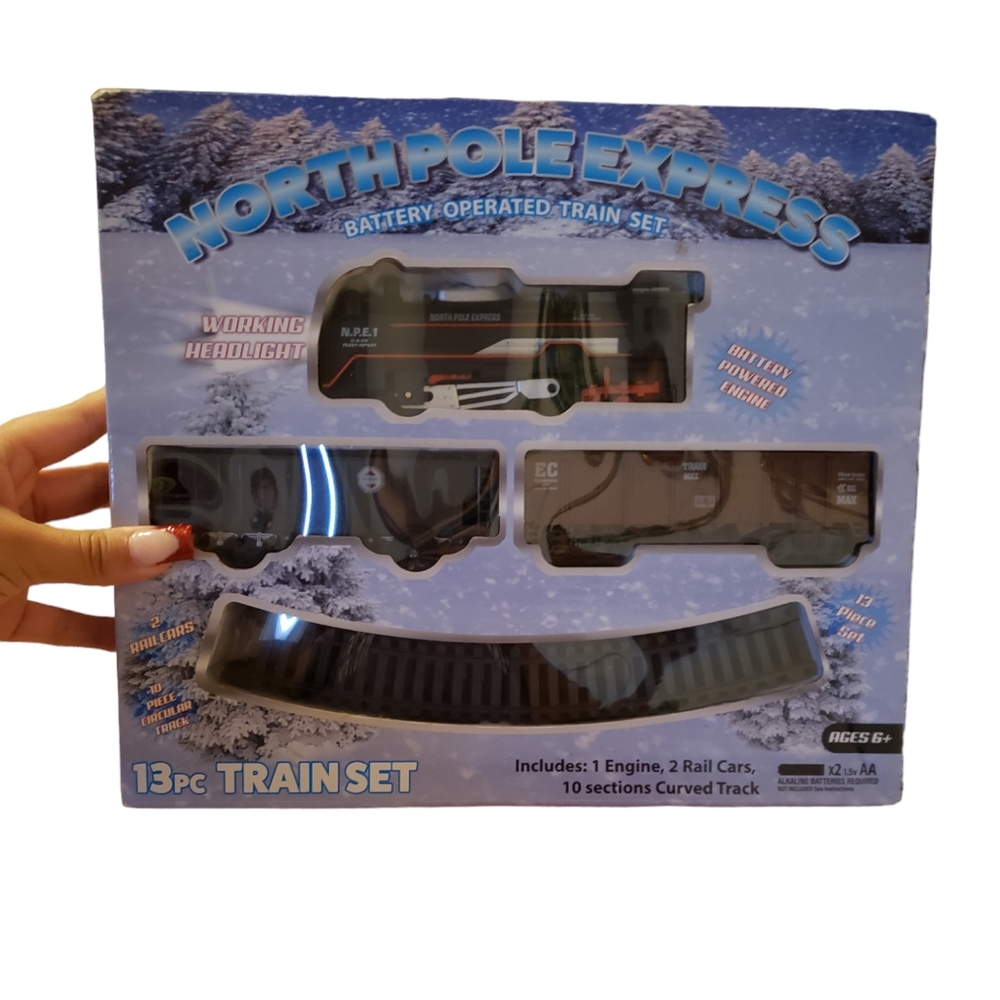 North Pole train set